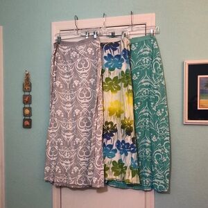 3 fresh produce maxi skirts
